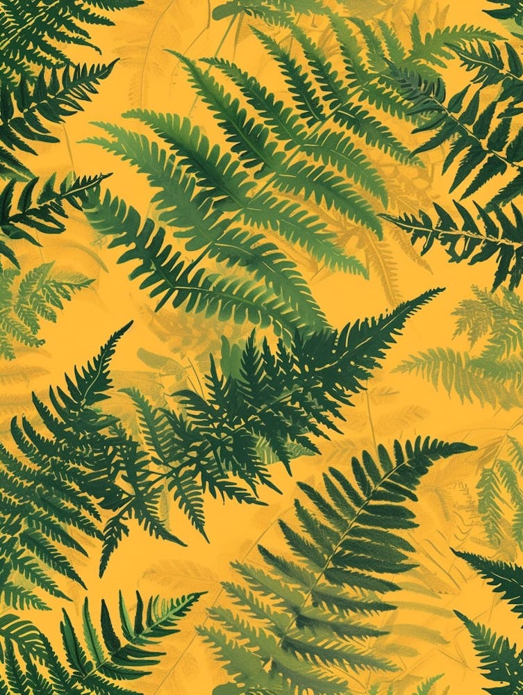 Pattern Poster Sensitive Fern 2