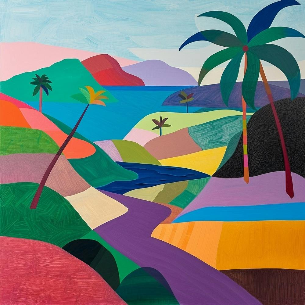 Abstract Travel Collection Sao Tome And Principe 3