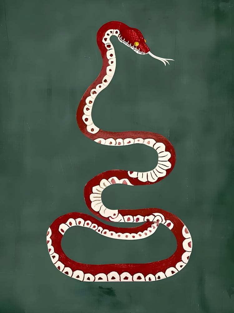 Snake On A Blackboard