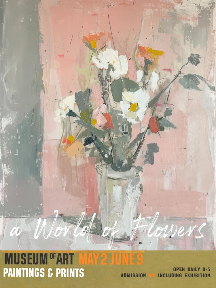 A World Of Flowers, Van Gogh Exhibition Marigold 1