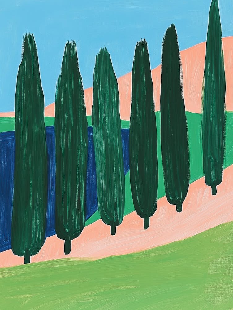 Cypress Trees 7