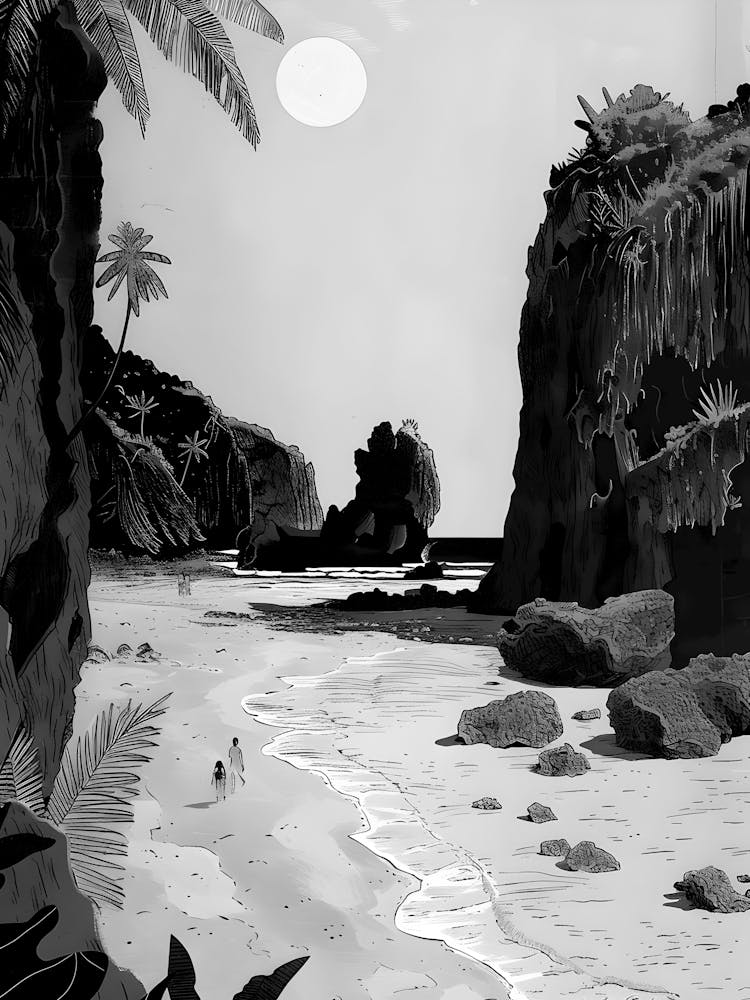 Beach At Dusk