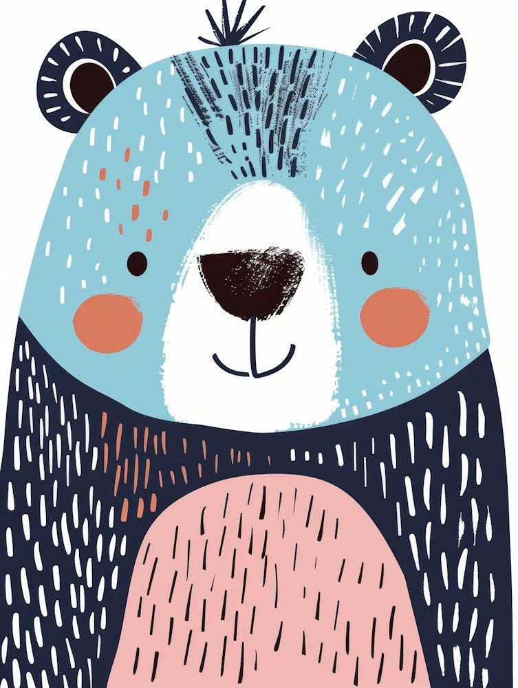 Bear Print 2