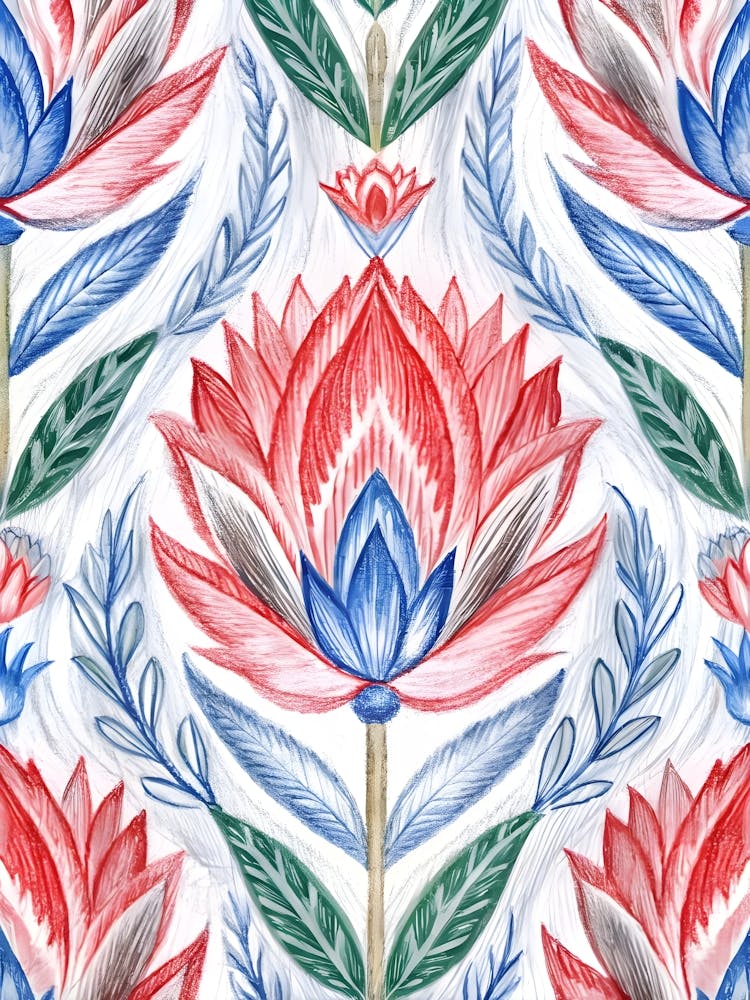 Lotusblumenmuster 1
