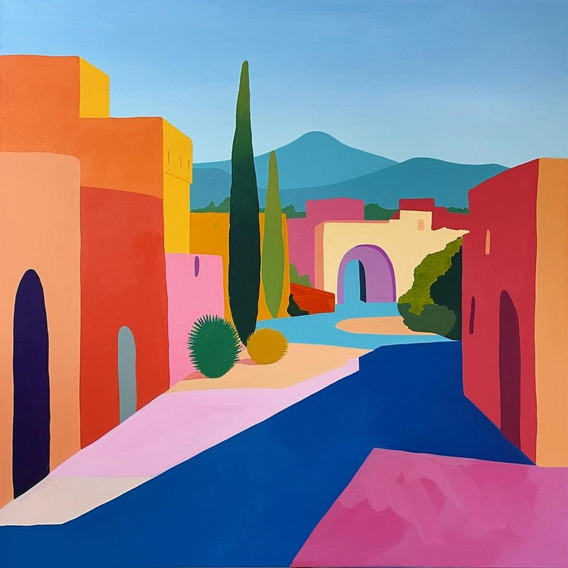 Abstract Travel Collection Marrakech Morocco 8