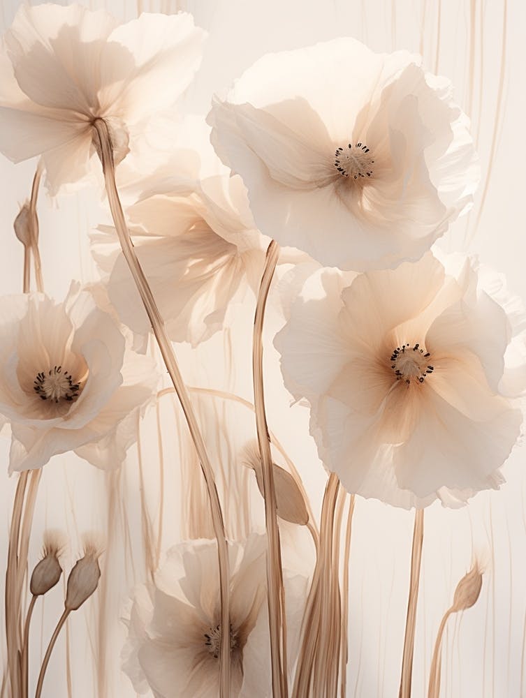 Boho Dried Flowers Poppy 7