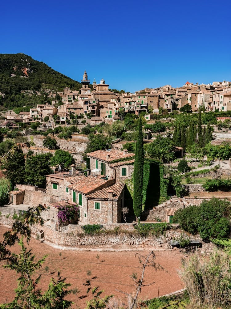 Valldemossa Village In The Hills