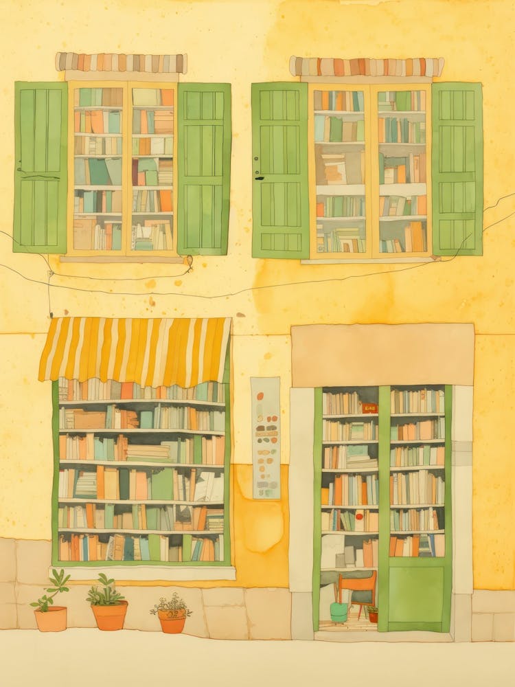 Palma De Mallorca Le Coin Lecture Couleurs Pastel 2