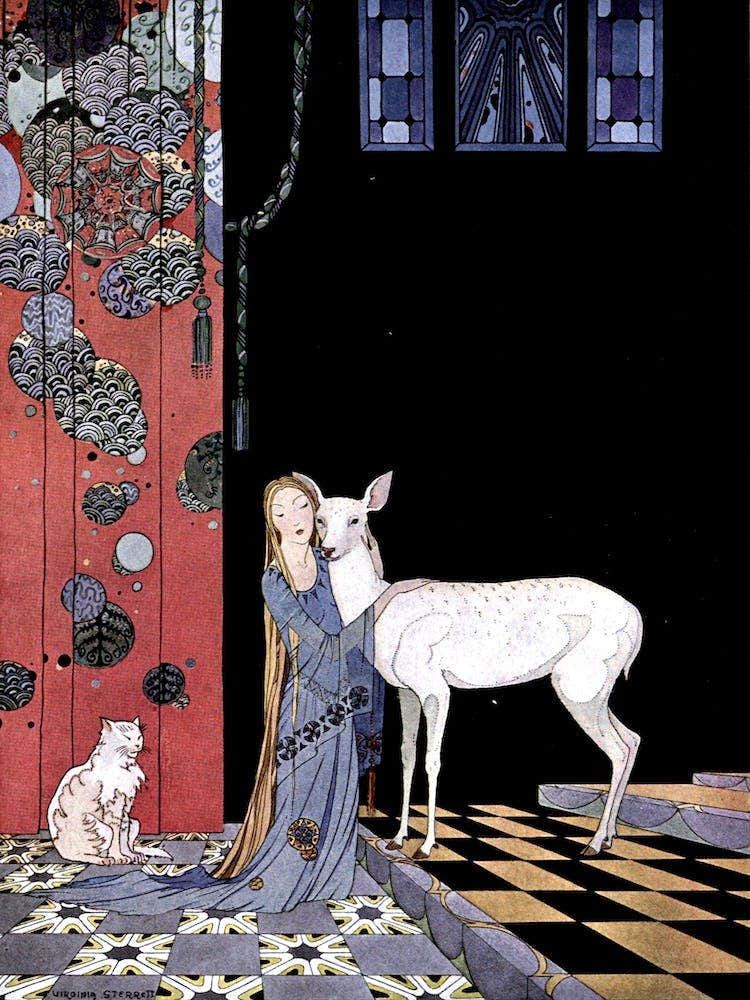Illustration 2 From “Old French Fairytales", Virginia Frances Sterrett
