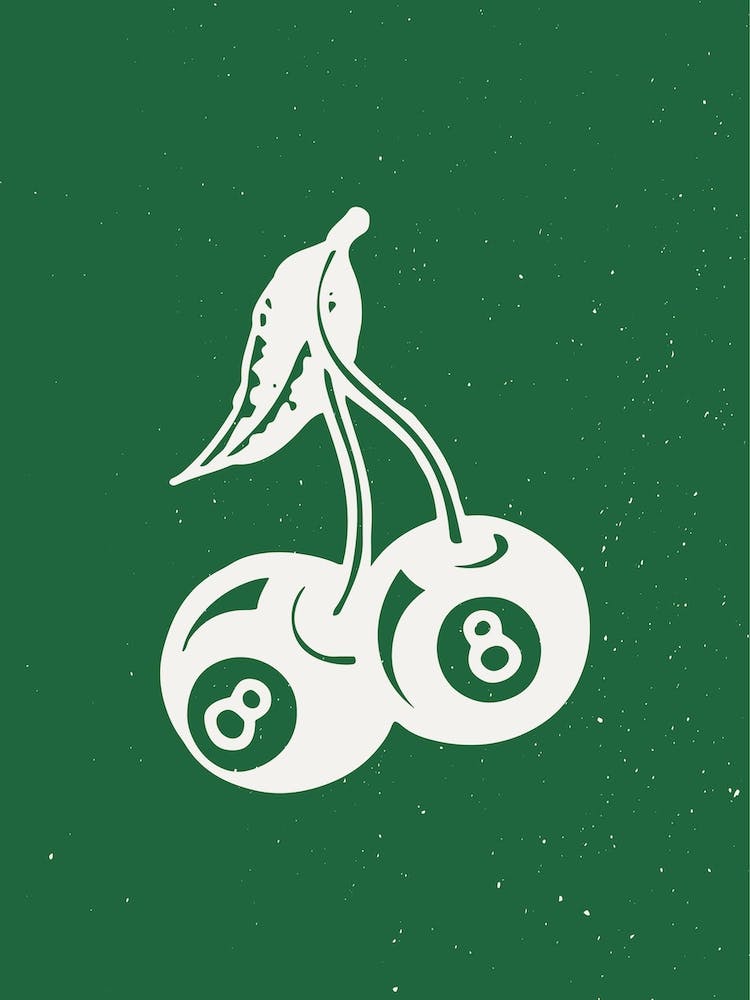 8 Ball Cherry Green