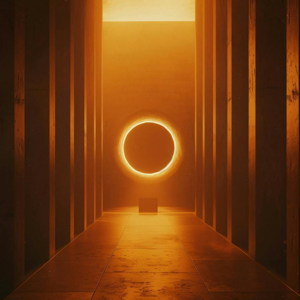 Circle In A Hallway