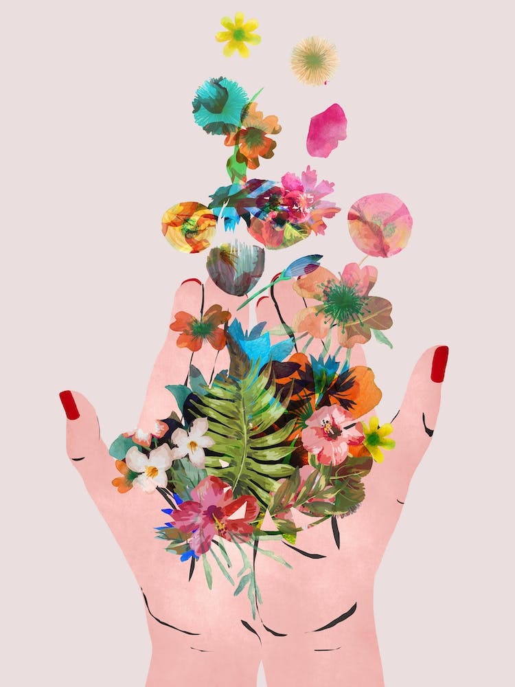 Fridas Hands White