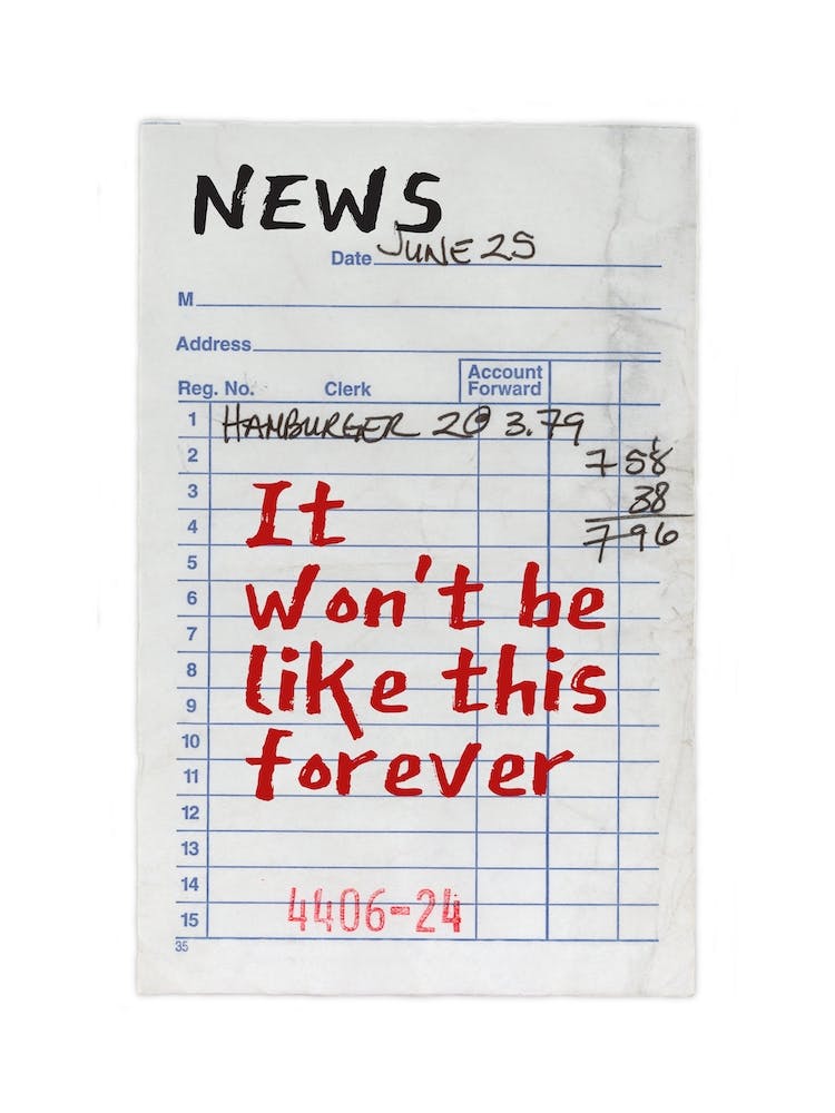 It Wont Be Like This