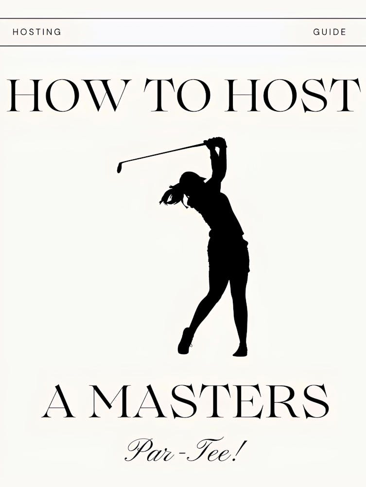 How To Host A Masters Par Tee