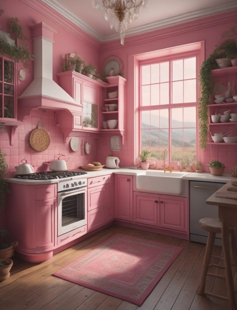 Pink Kitchen 2