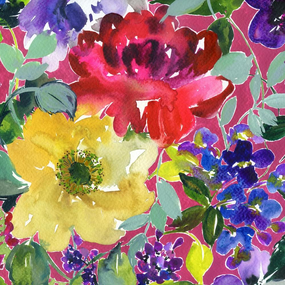 Floral Watercolor Painting