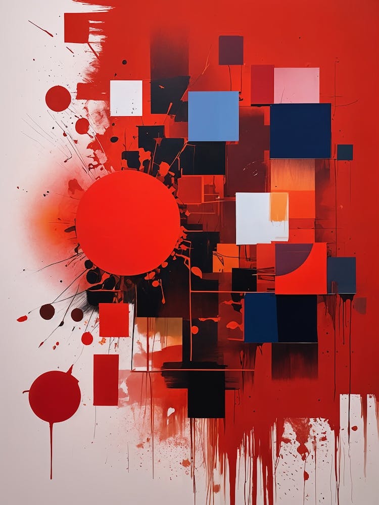 Abstract Red no1