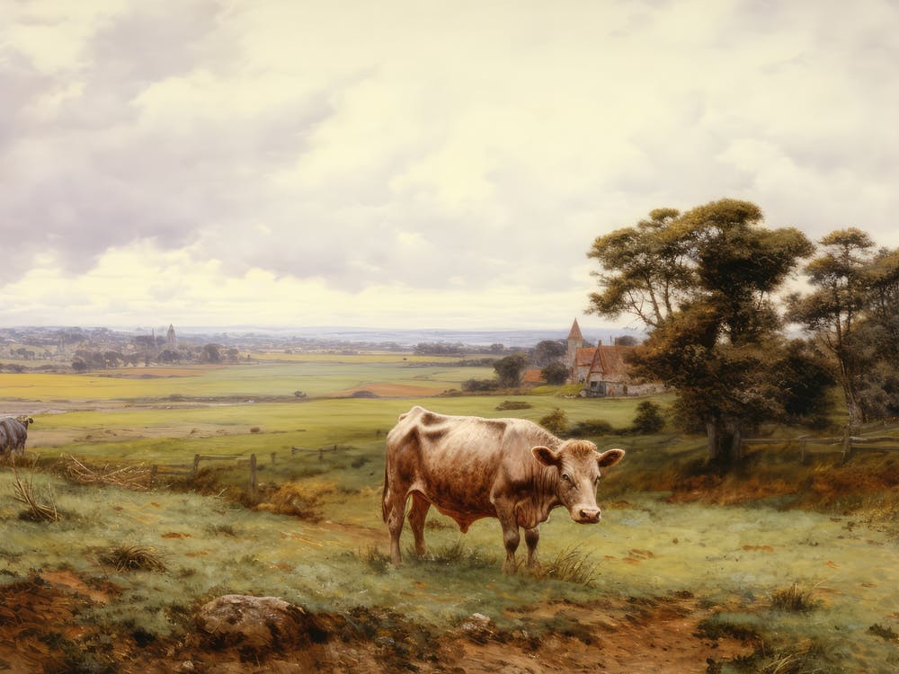 Country Summer Landscape