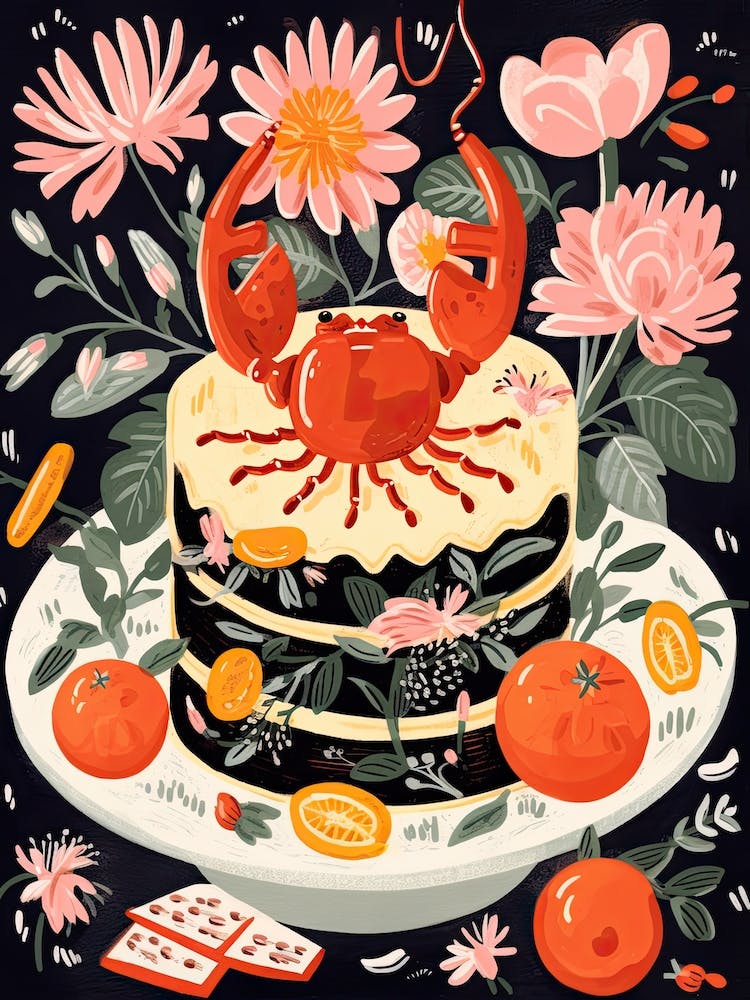 Birthday Cake Illustration 8