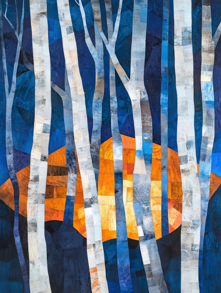 Colorful Trees In The Forest 6