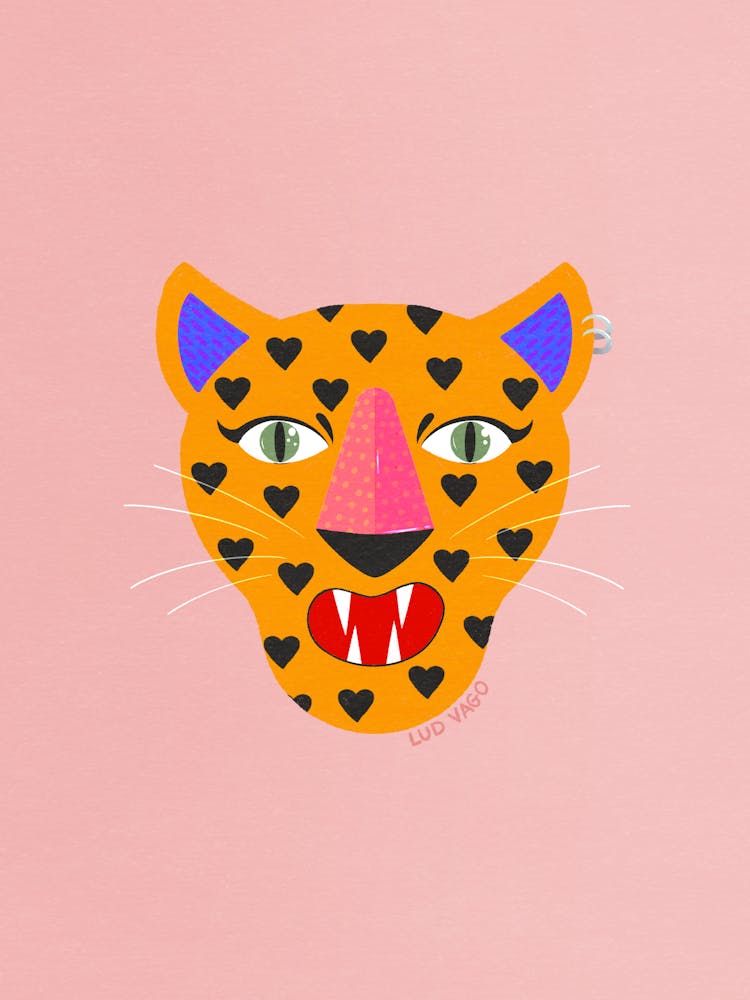 Leopard Hearts