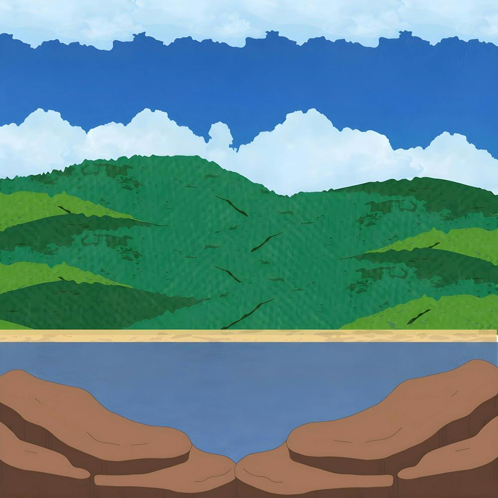 View Of A Lake 1