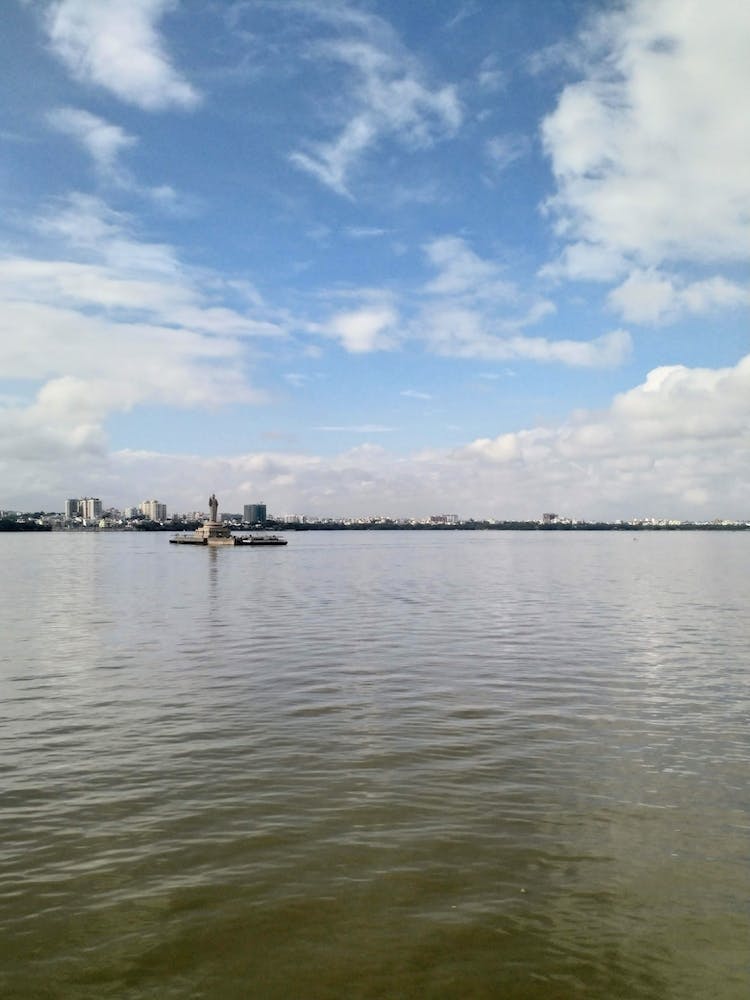 Lake in Hyderabad India 
