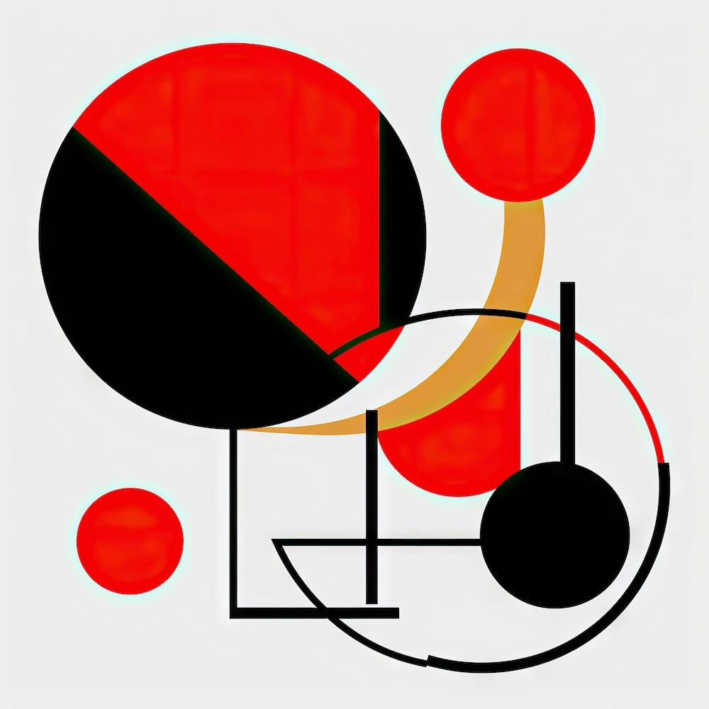 Abstract Painting Circles #