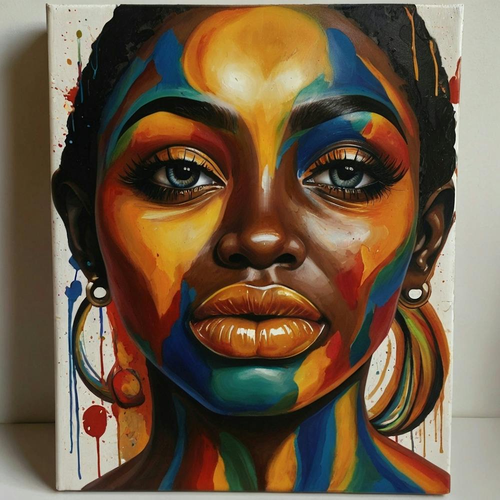 Afrikanische Frau 2