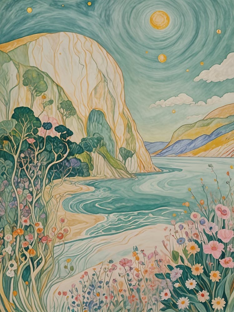 Pastel Cliffs