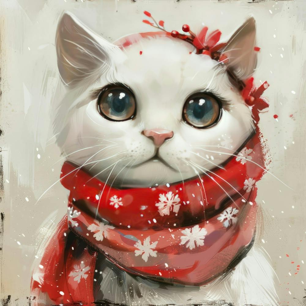 Christmas Cat 3