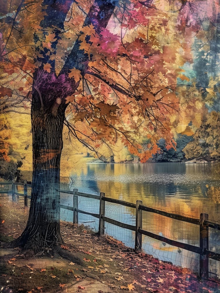 Autumn By The Lake 2