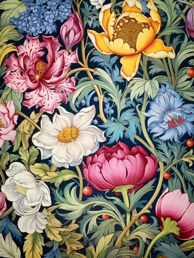 William Morris Tapete 1