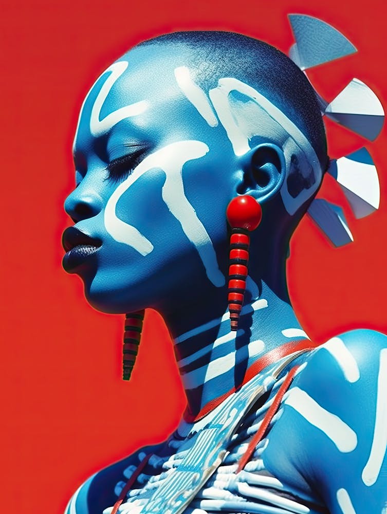 Stellar Silhouettes: Afrofuturist Runway Tales
