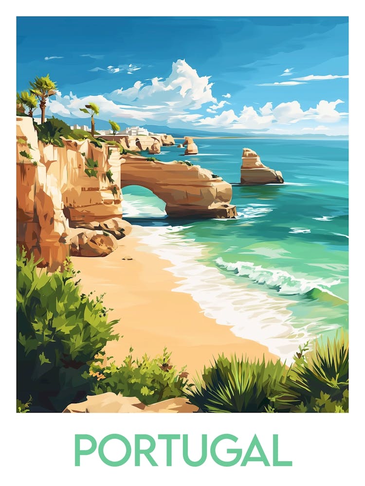 Affiche de voyage Portugal