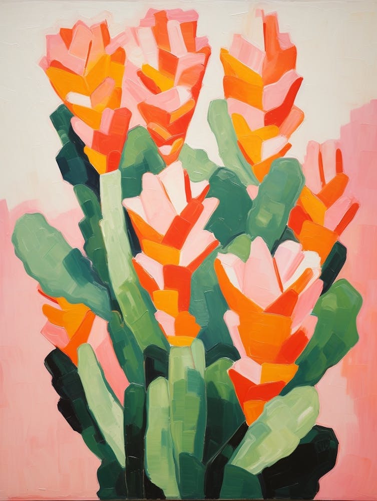 Cactus Painting Bunny Ear 2