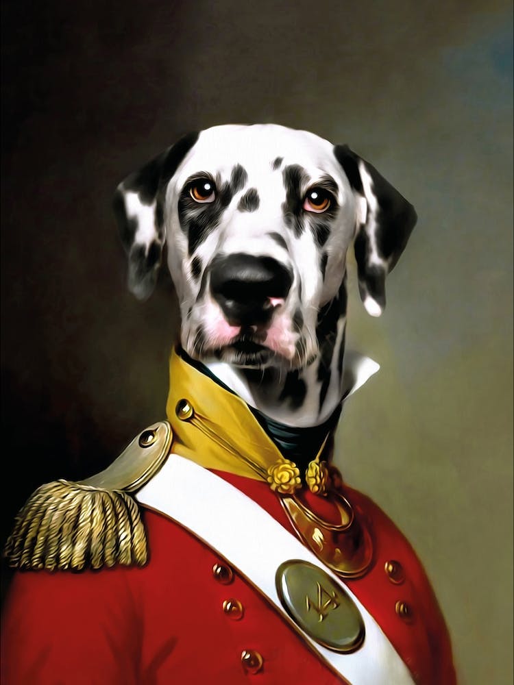 Muk The Dalmatian Dog Pet Portraits
