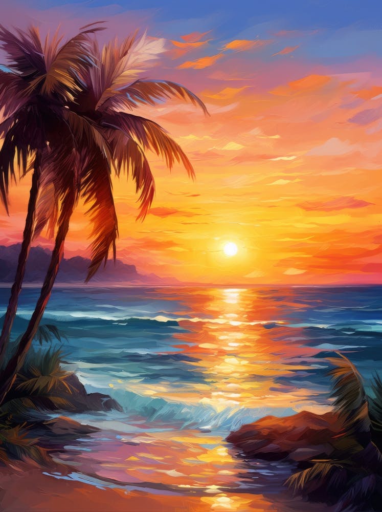 Sunset At The Beach 5