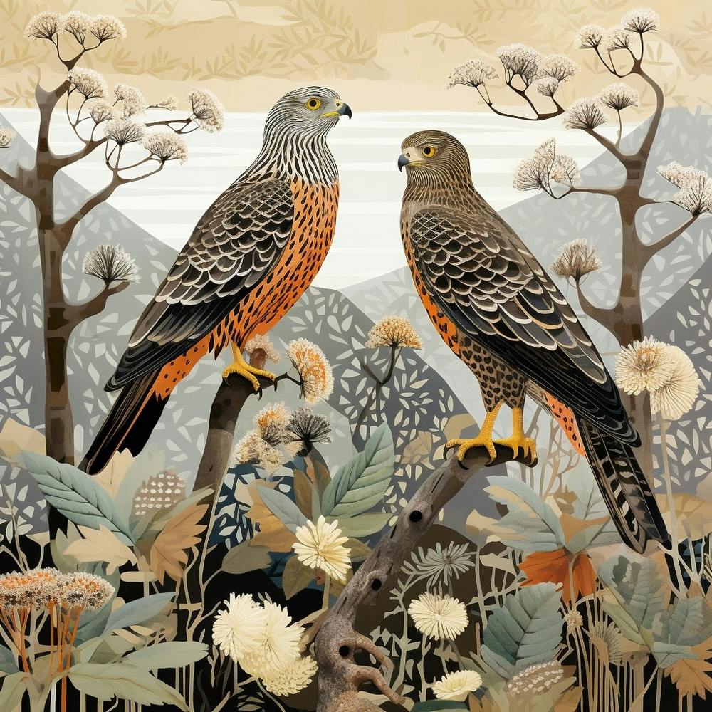 Bird In Nature Hawk 1