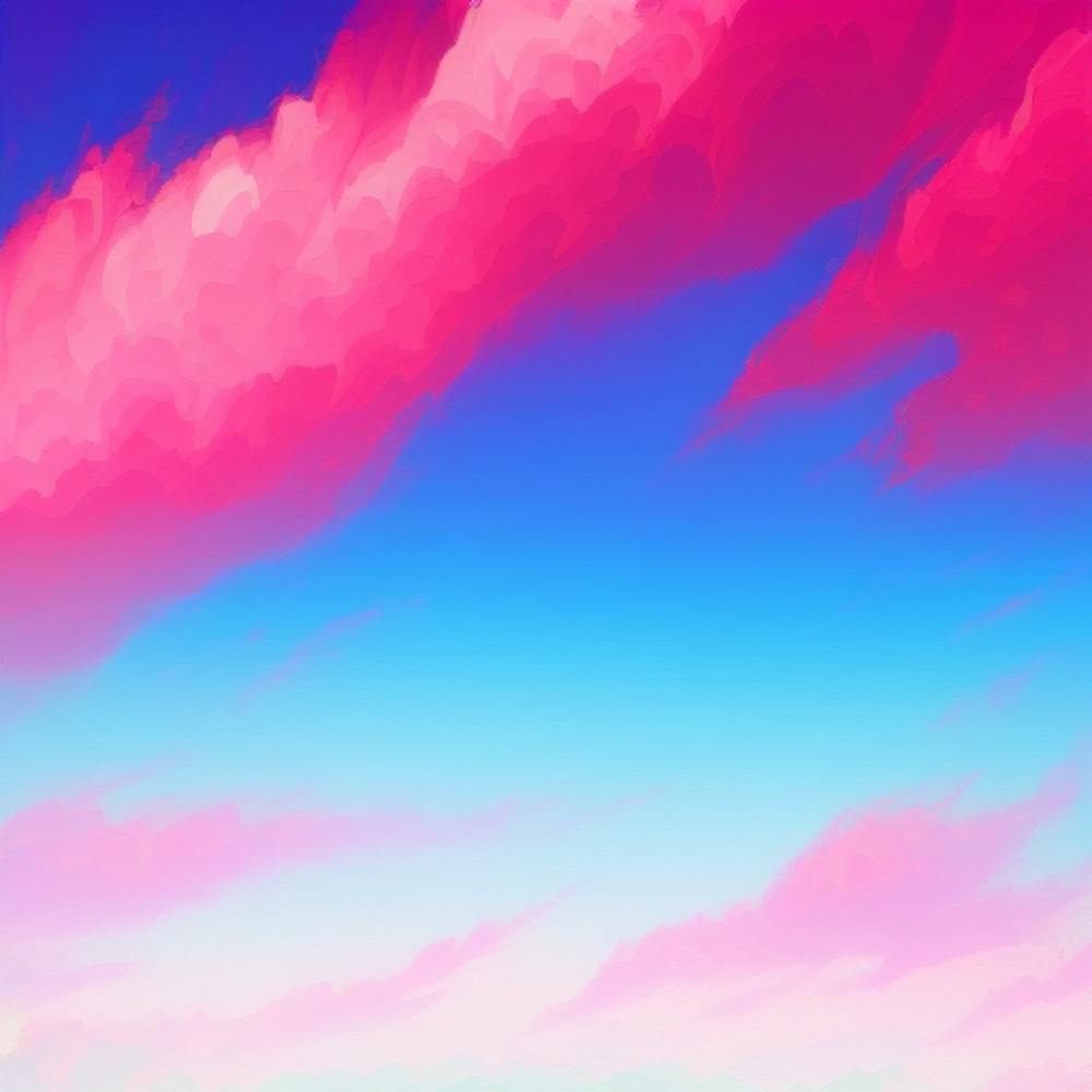 Pink And Blue Sky