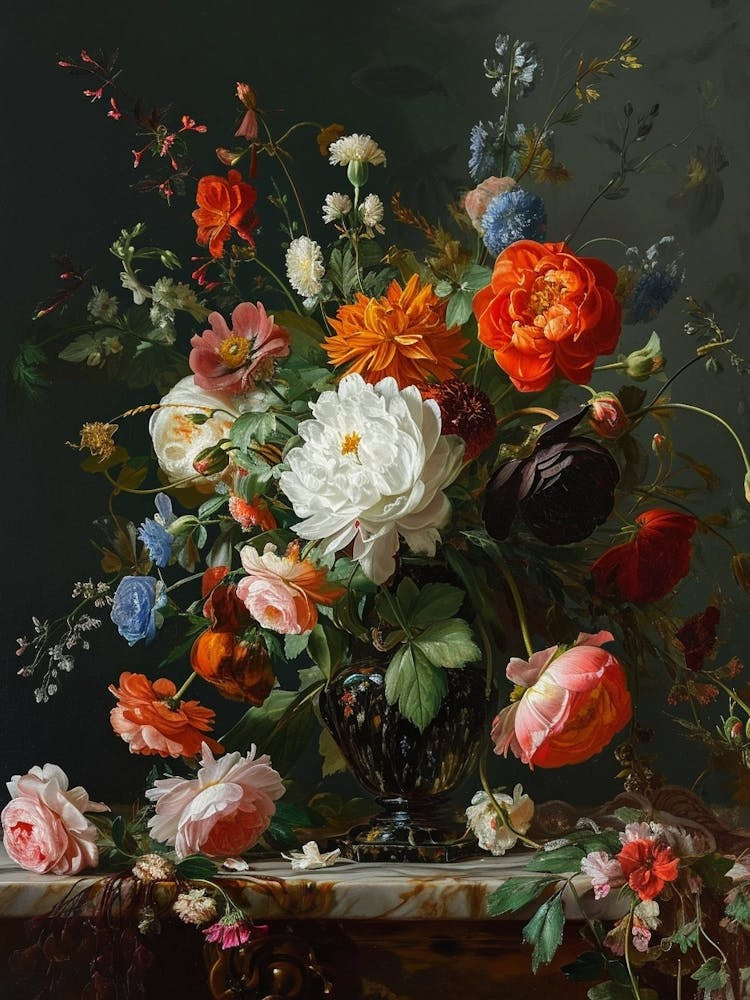 Baroque Flowers 1