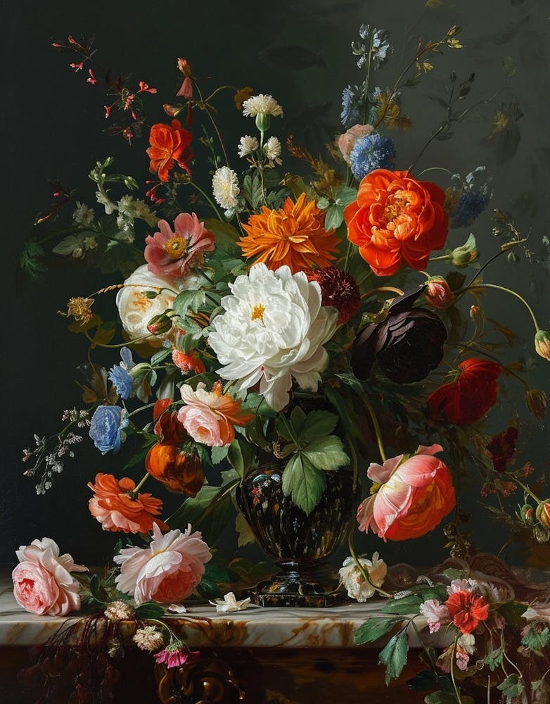 Baroque Flowers 1