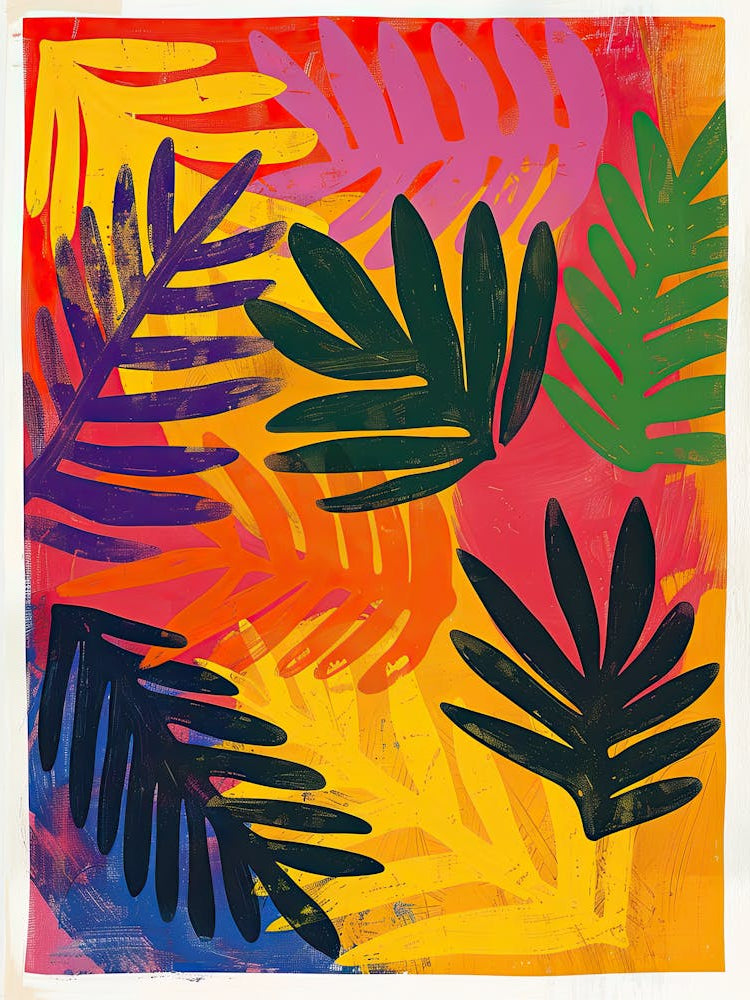Jungle Daydream Matisse Style
