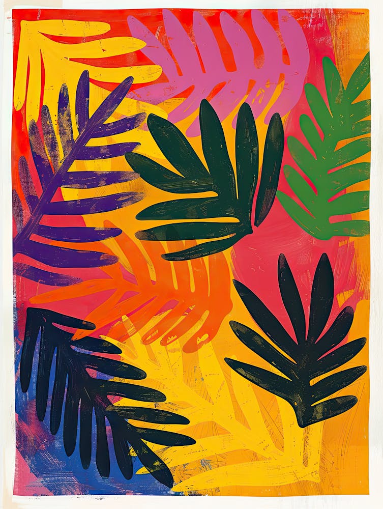 Jungle Daydream Matisse Style