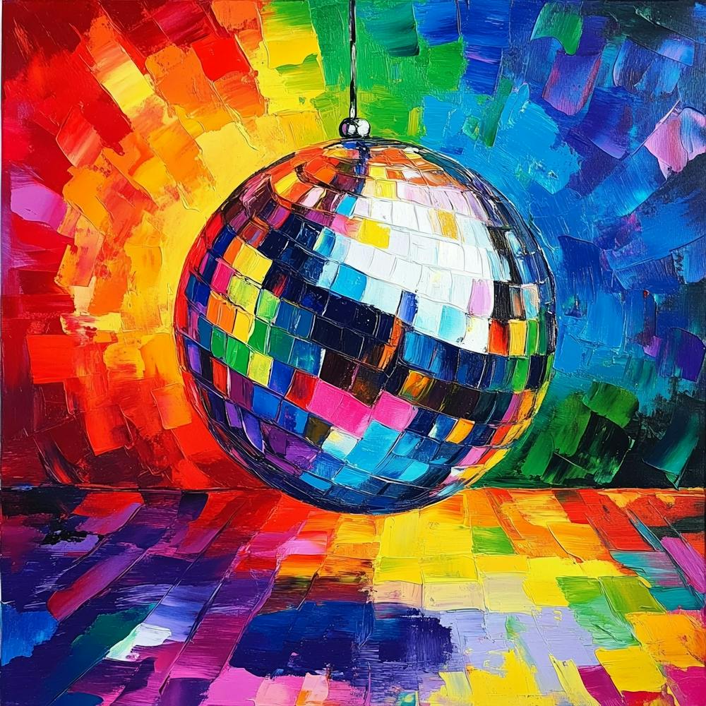 Disco Ball Art 48