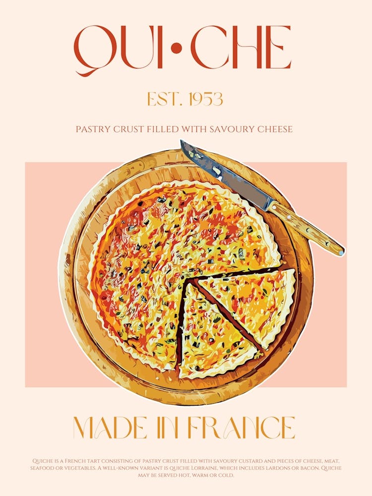 Quiche Mid Century