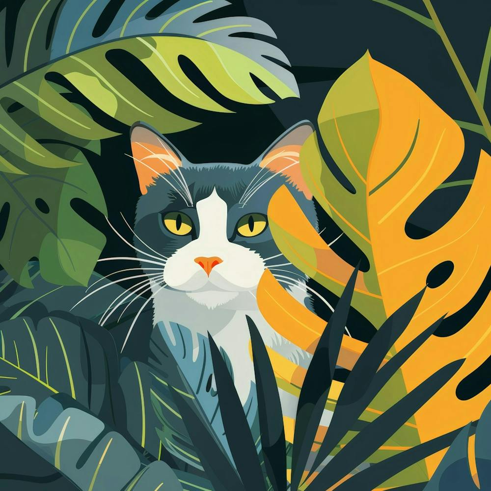 Cat In The Jungle 16