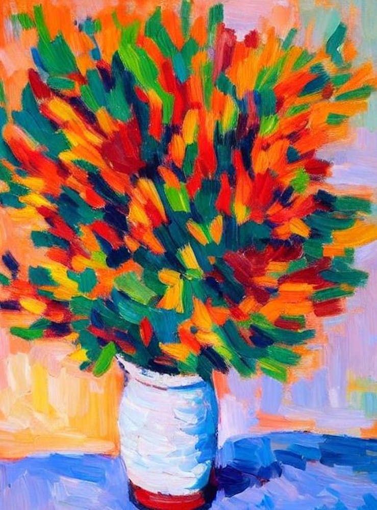 Im Sorry Flowers Matisse Inspired Flower