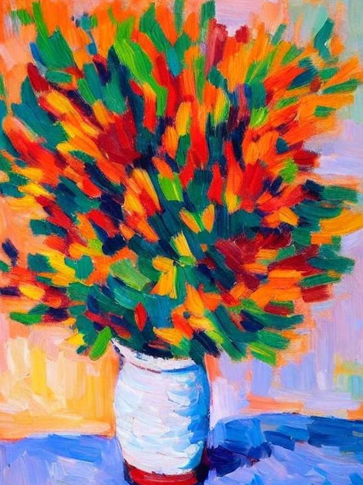 Im Sorry Flowers Matisse Inspired Flower