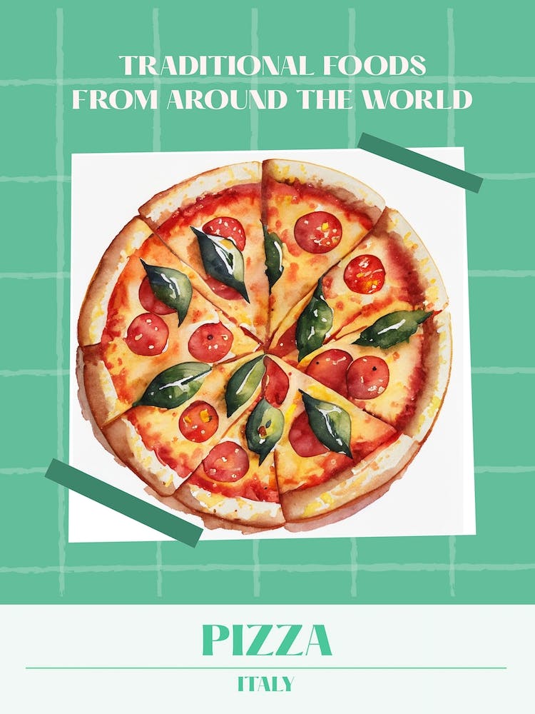 Pizza Italy 3 Foods Of The World